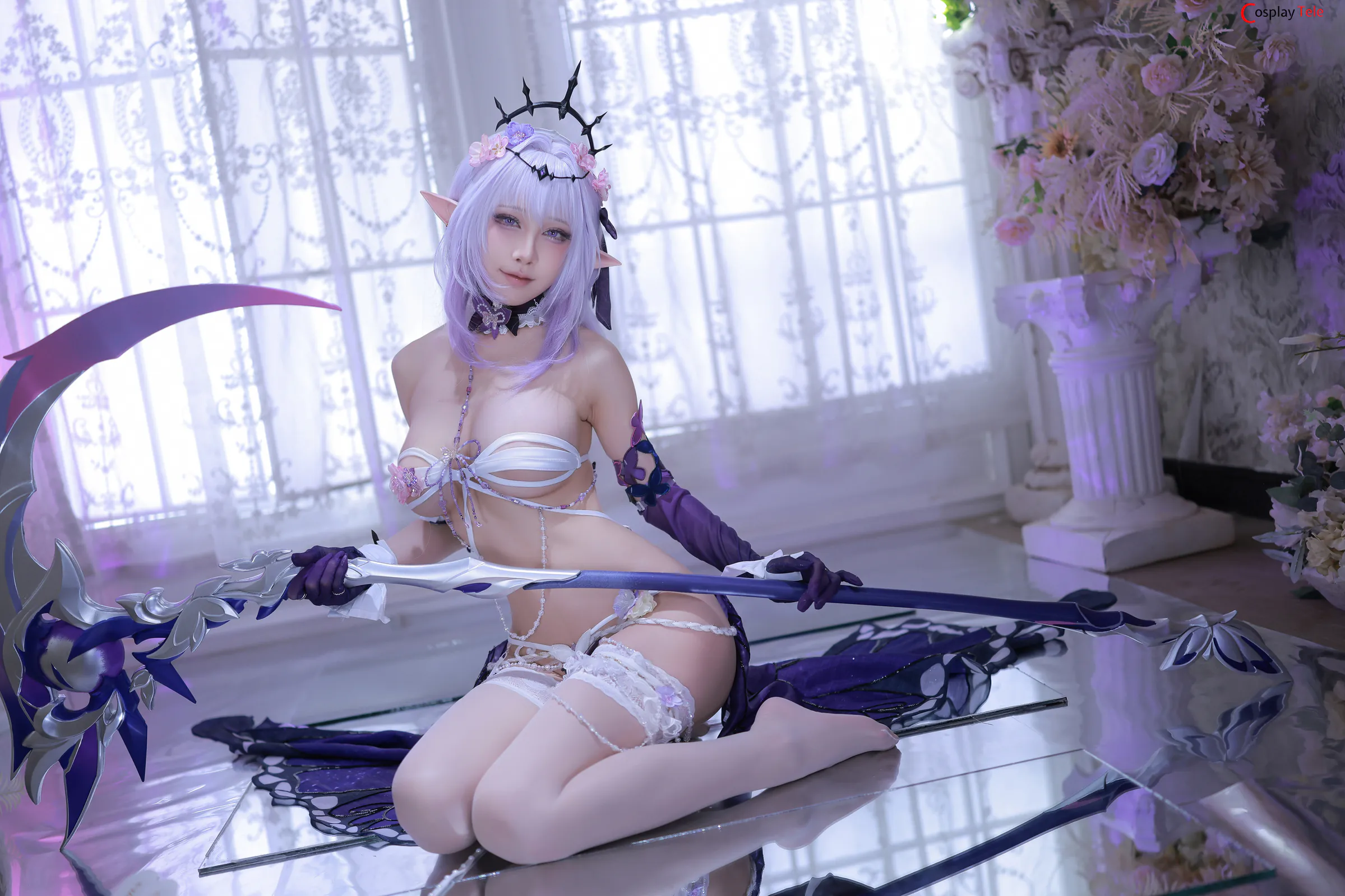 Aqua cosplay Castorice 7