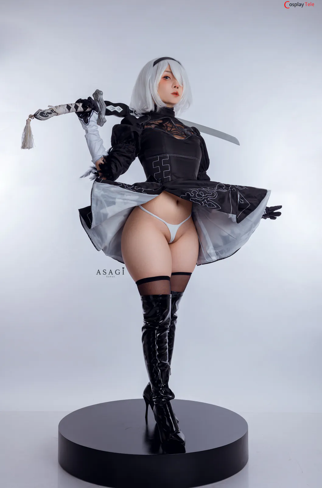 Asagi Kawaii cosplay 2B 1