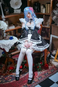 Jiu Yan cosplay Rem ReZero 1 result