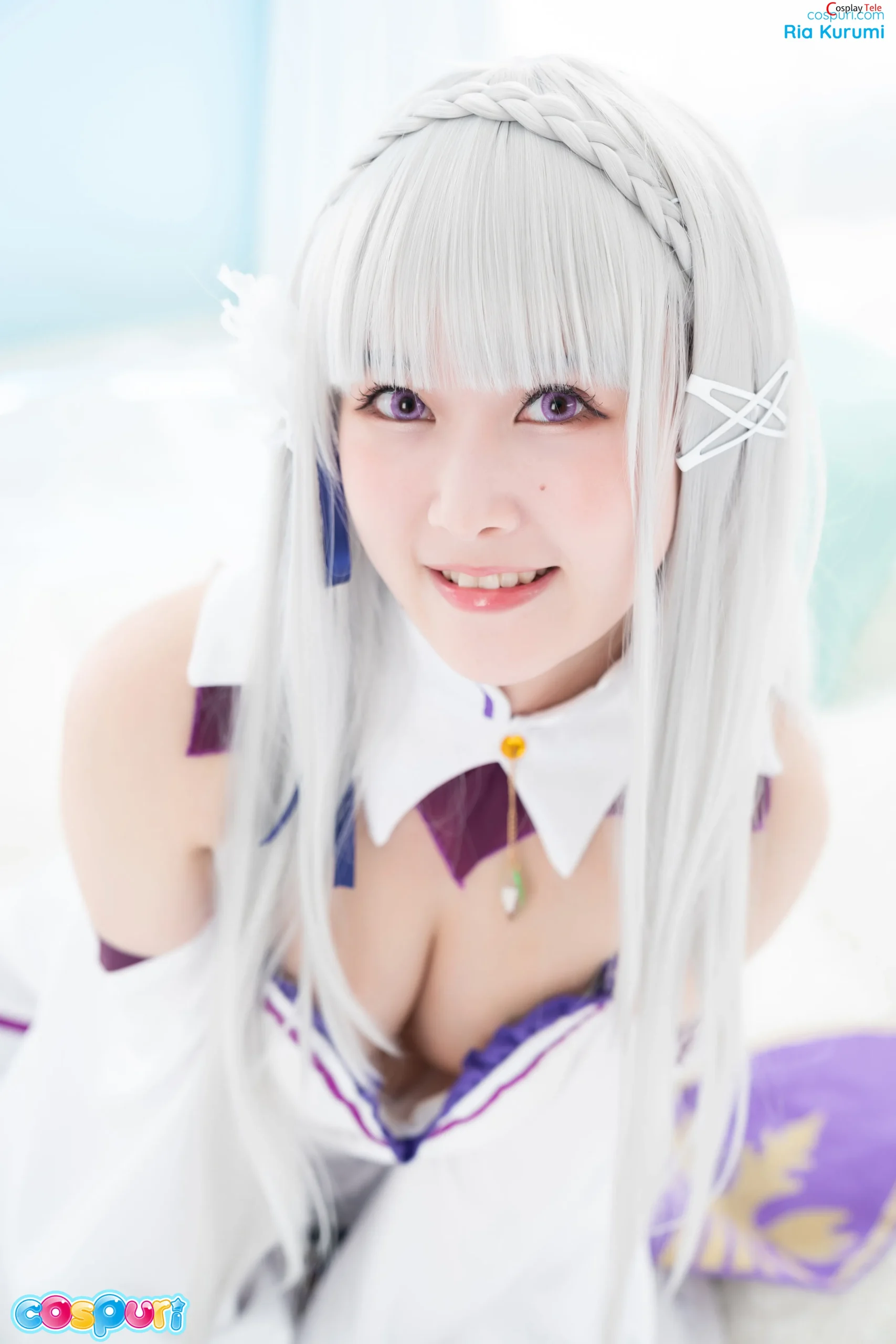 Ria Kurumi cosplay Emilia 14