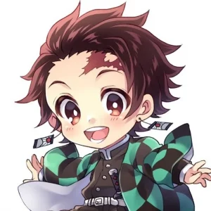 anh tanjiro chibi 38