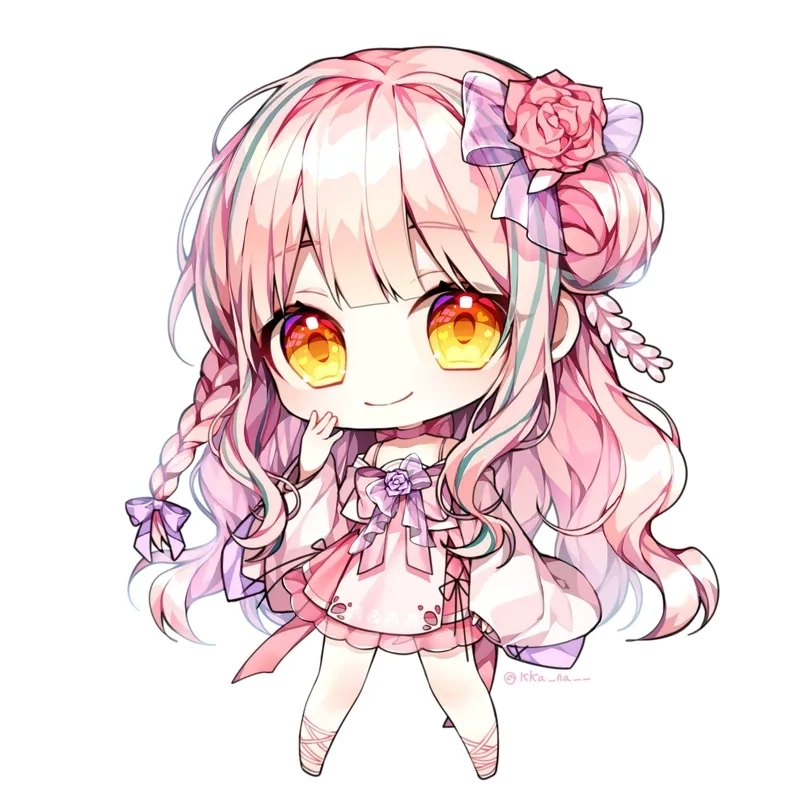 chibi nữ cute 7