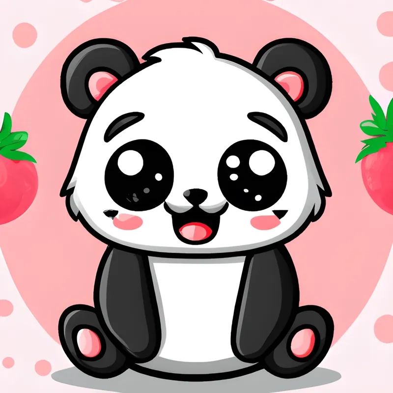 chibi panda 4