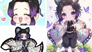 hinh anh shinobu chibi