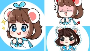 hinh simmy chibi cute