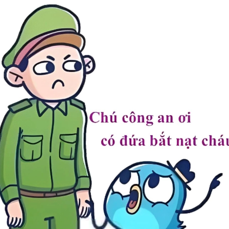 meme công an 2