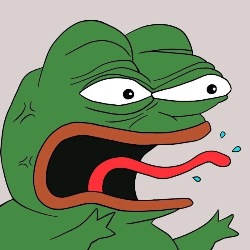 Ếch xanh meme 8