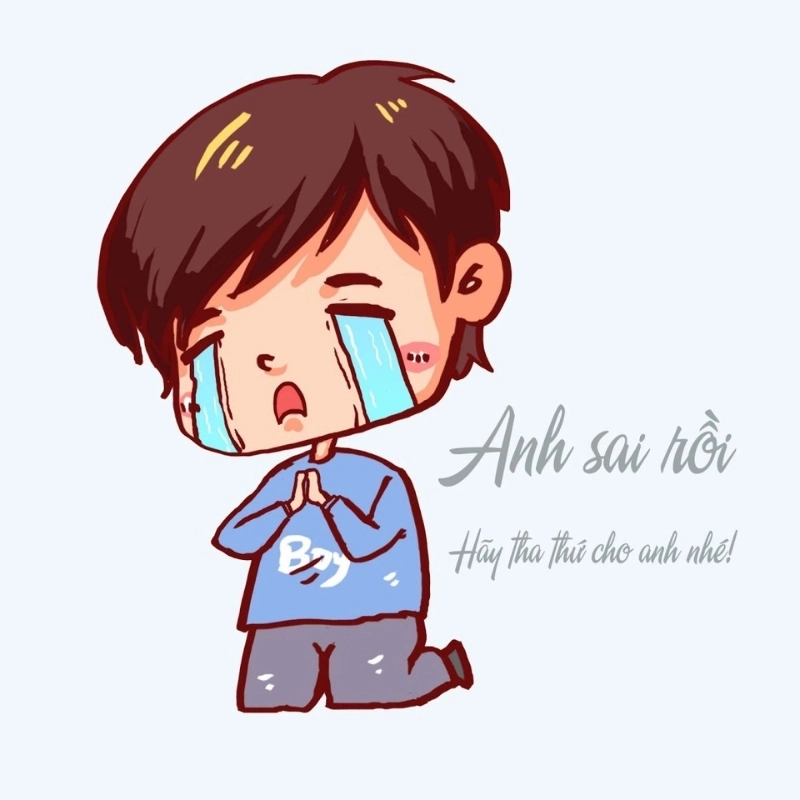 meme xin lỗi 2
