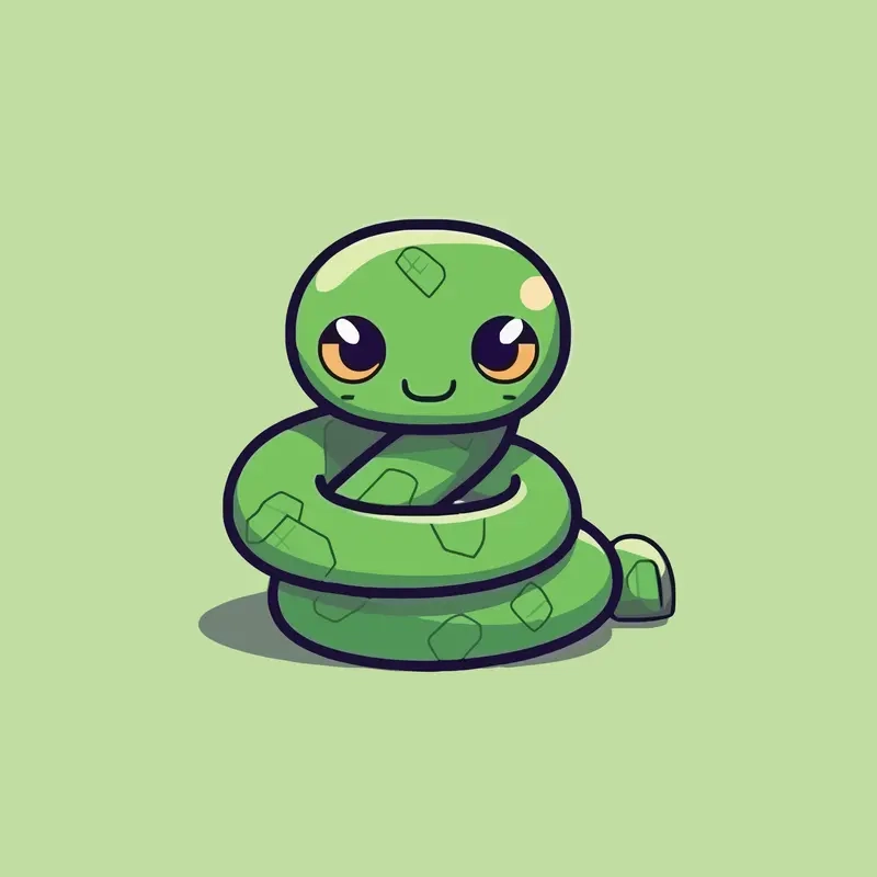 rắn chibi 14