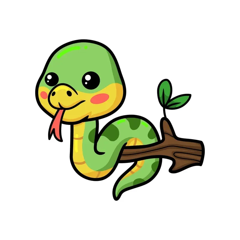 rắn chibi 17