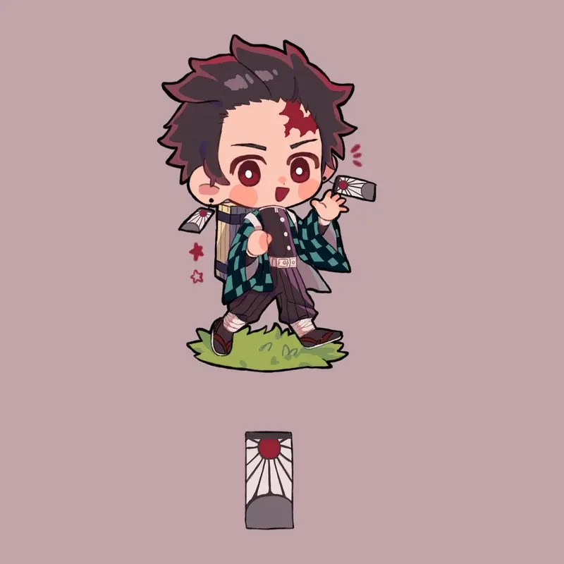 thanh gươm diệt quỷ chibi 6