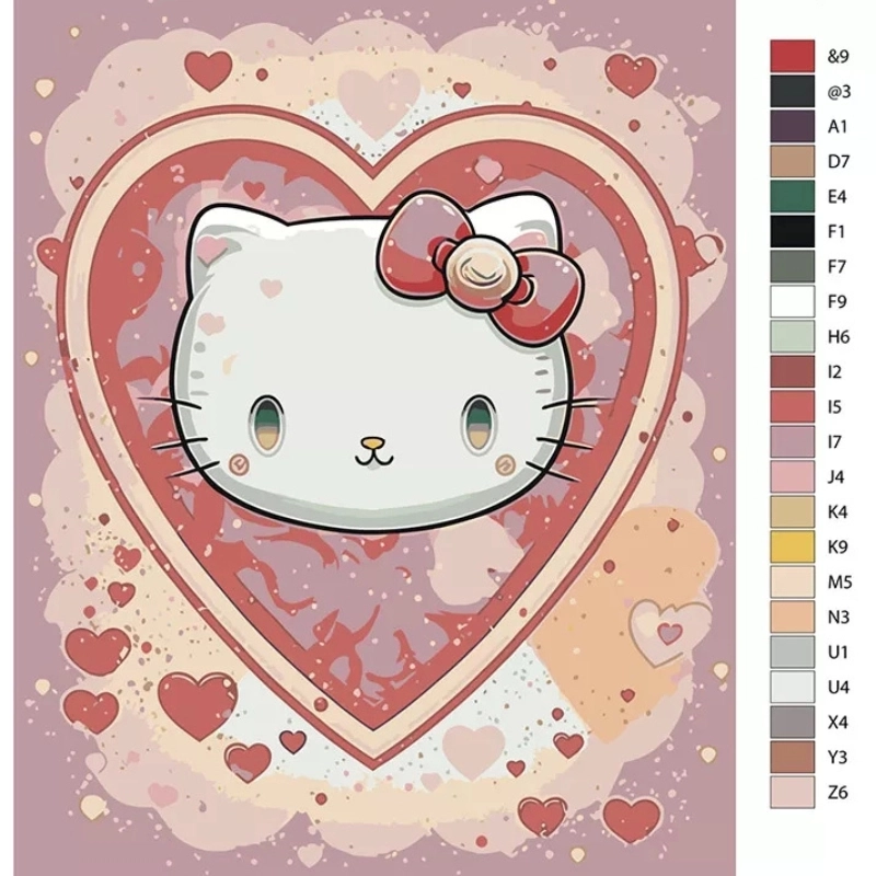 Hello Kitty tô màu 24
