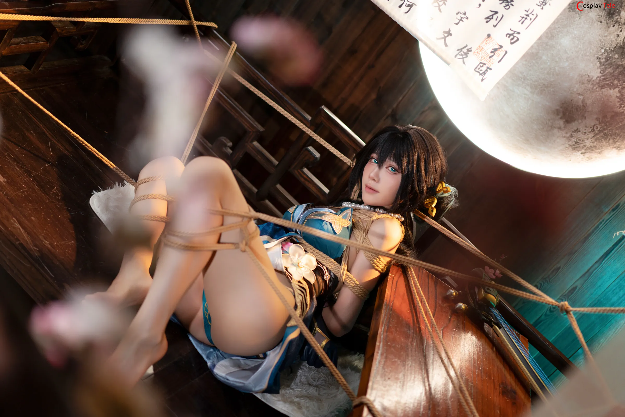 Aqua cosplay Ruan Mei 40
