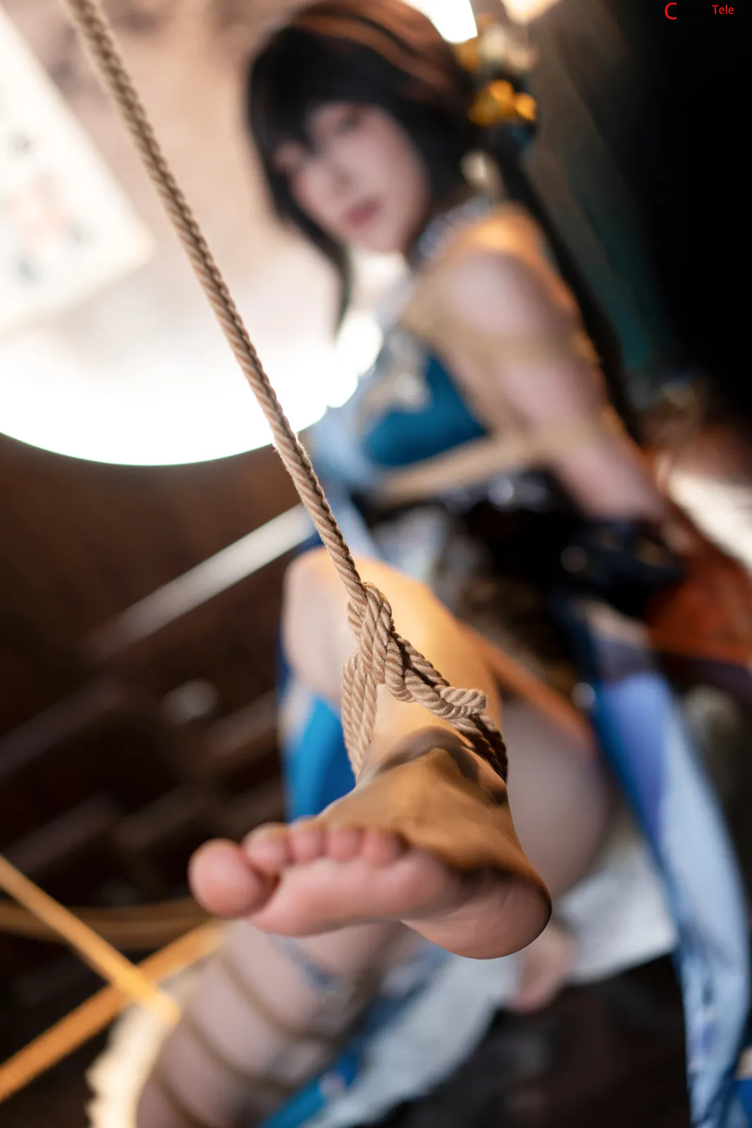 Aqua cosplay Ruan Mei 50
