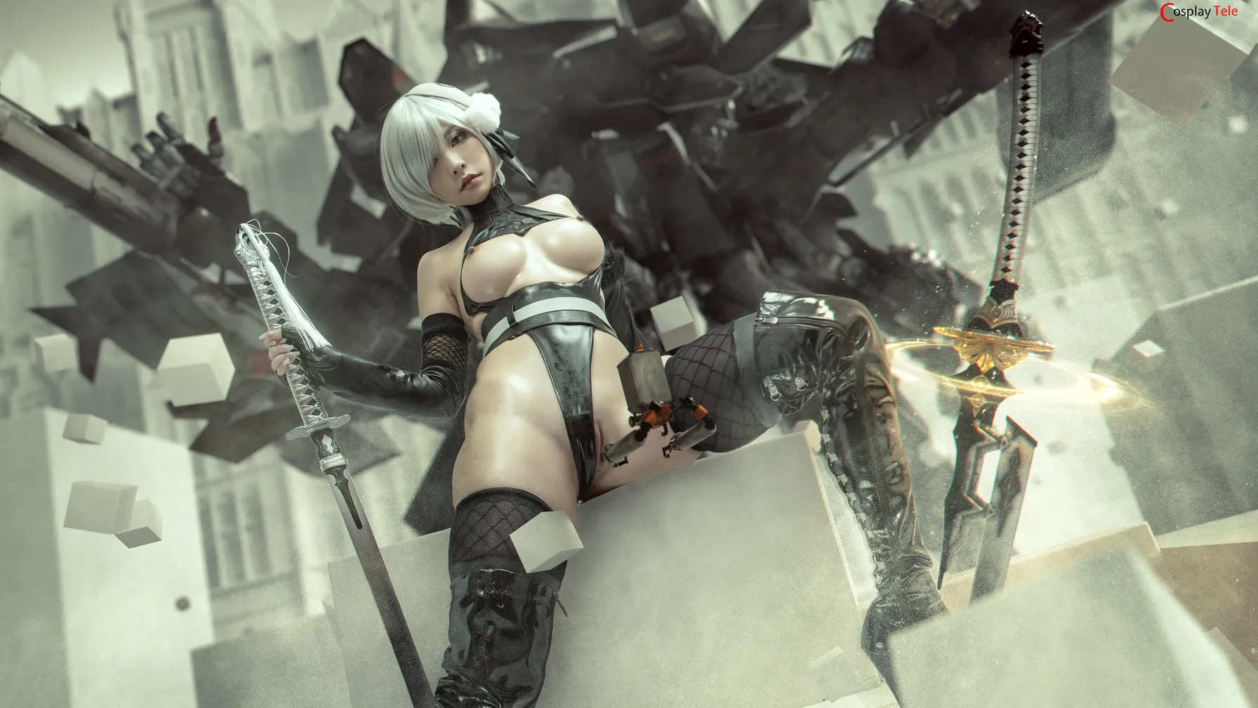 Nekokoyoshi cosplay 2B 38