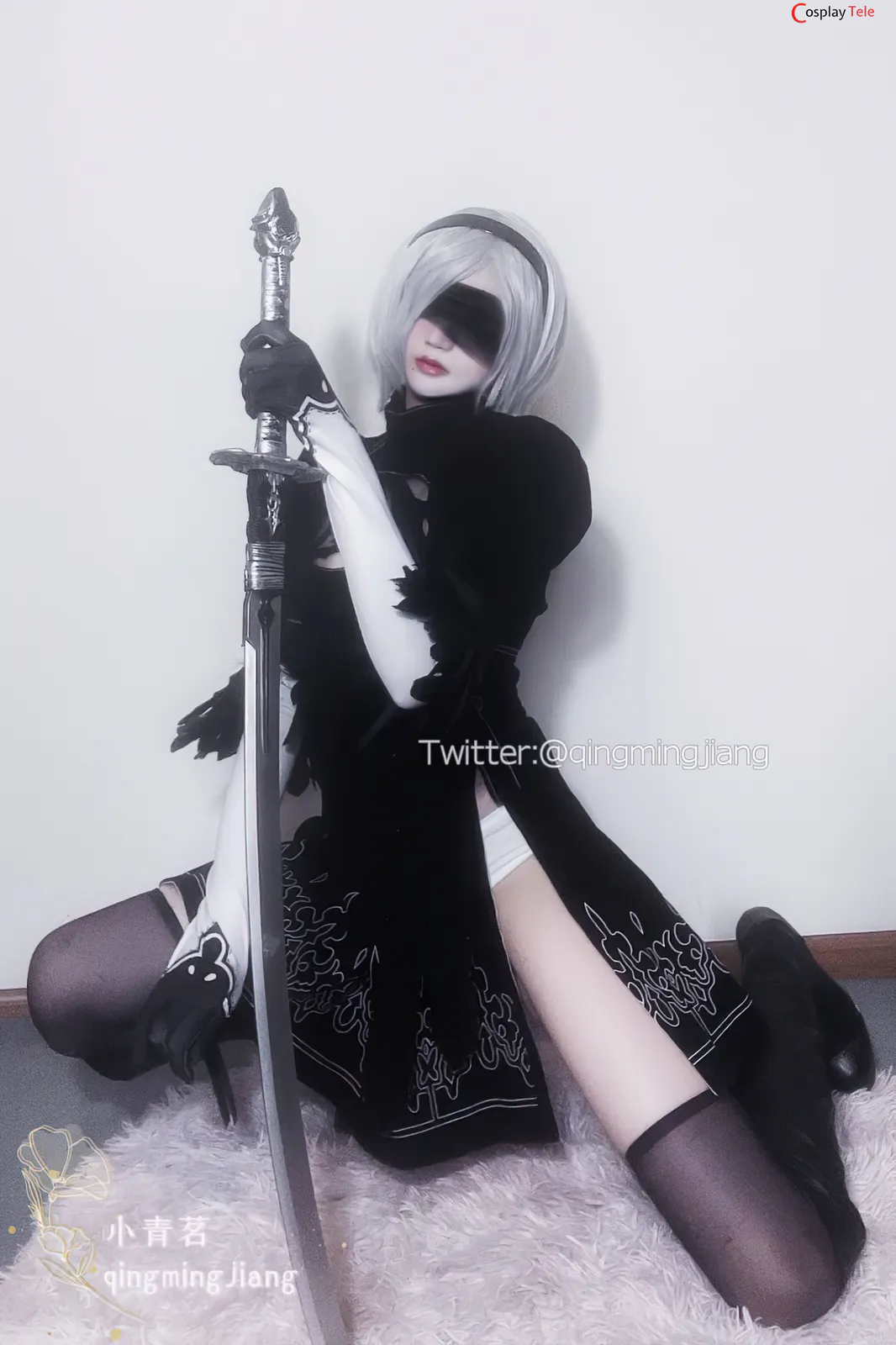 QingmingJiang cosplay 2B 23