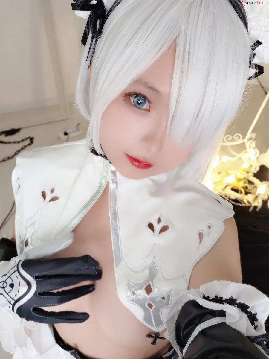 Rinaijiao cosplay 2B Milk Maid 72