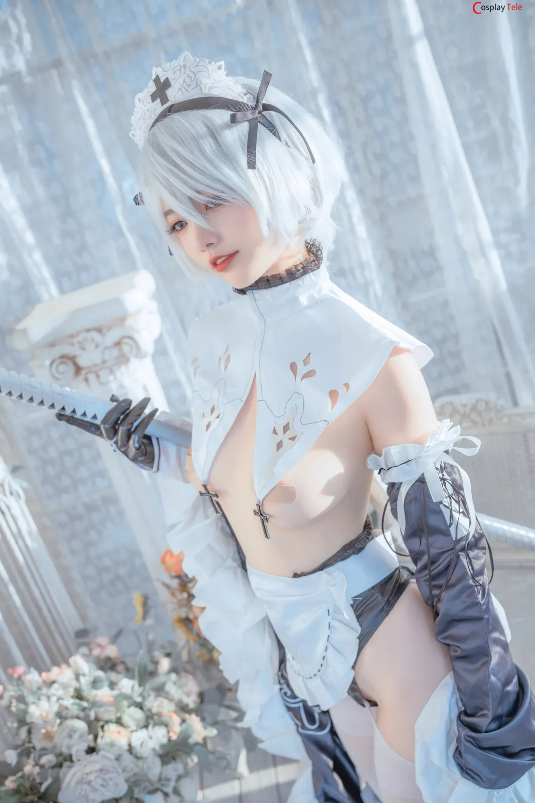 taoliangazhai cosplay Maid 2B 2